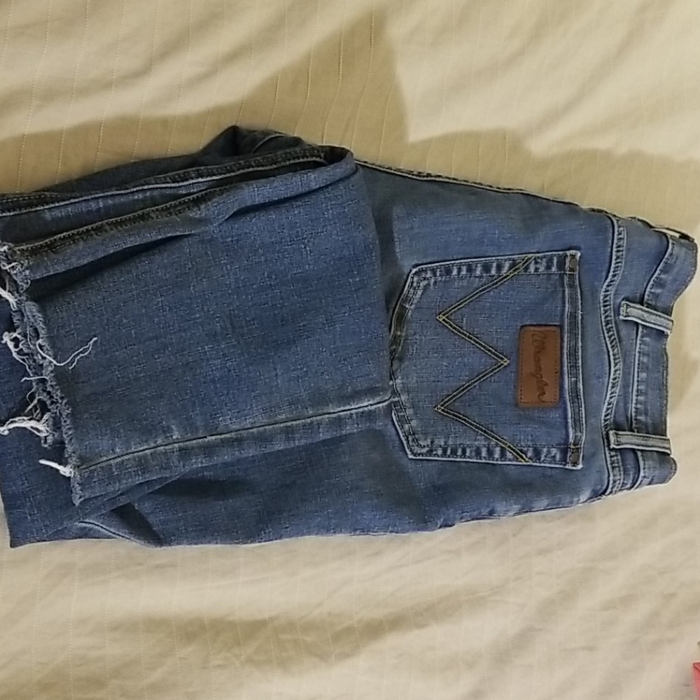 Wranglers High rise Skinny Jean's size 32